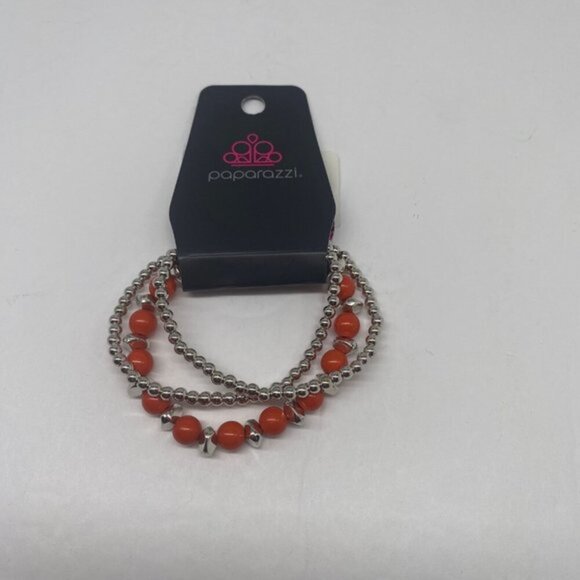 Paparazzi Jewelry Bracelet Epic Escape Orange Women’s Item 2 - Picture 1 of 7